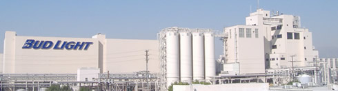 Industrial Construction & Piping Systems for the Anheuser Busch Food & Beverage Plant in Bay Area California