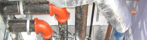 HVAC Wet Side Piping Installation for Chukchansi Gold Resort in Central California